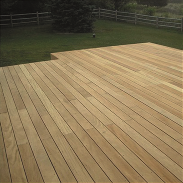 Lame De Terrasse Lisse En Bois Exotique Garapa Classe Cm X