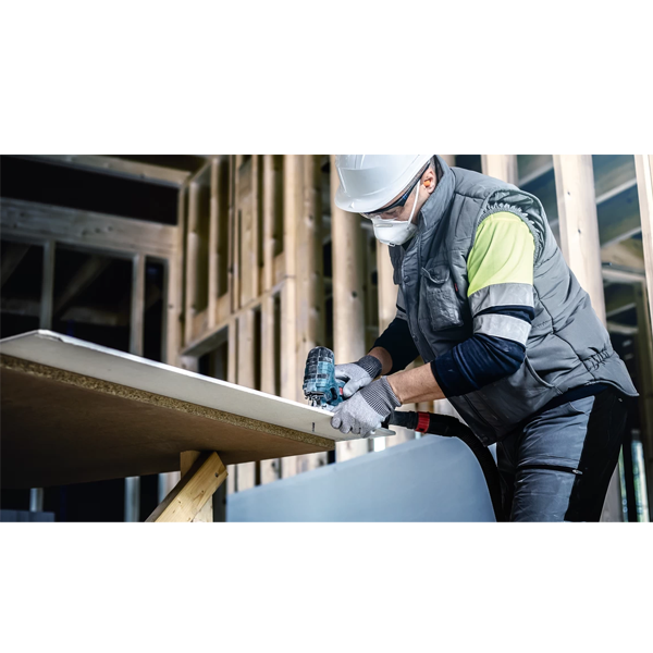 Lame de scie sauteuse spéciale plâtre et fibrociment - Expert Fiber Plaster T141 HM Bosch - 100 mm - Lot de 3