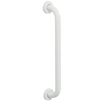 Barre de relèvement droite Rossignol Biska pour sanitaires - inox 304 blanc - longueur 40 cm - 150 kg max