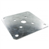 Platine optionnelle pour pied de poteau 180 x 180 mm
