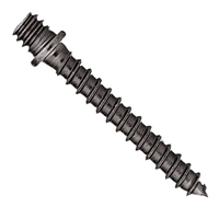Patte à vis bois PVB 7x150 diamètre M7 x 40 mm - boîte de 100