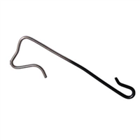 Crochet teinté fixation ardoises - Inox 17% Anjou Color - Talon 4 mm - Ø 2,7 mm - Boîte de 500