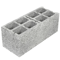 Bloc béton creux à emboîtement - B40 - 500 MM x 200 MM x 250 MM