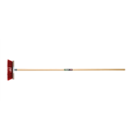 BALAI 270MM ROUGE+FIL ACIER MANCHE 1,5M