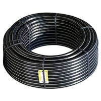 Tube PEHD irrigation PE80 noir bande blanche DRIPTENE - ⌀ 63 mm - 100,00 m