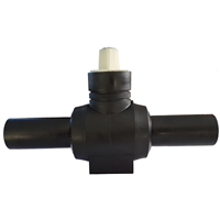 VANNE PE 1/4T BOISSEAU SPHERIQUE FAH PN16 D40