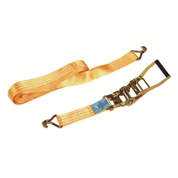 Sangle d'arrimage cliquet + Crochets - 5m x 25mm