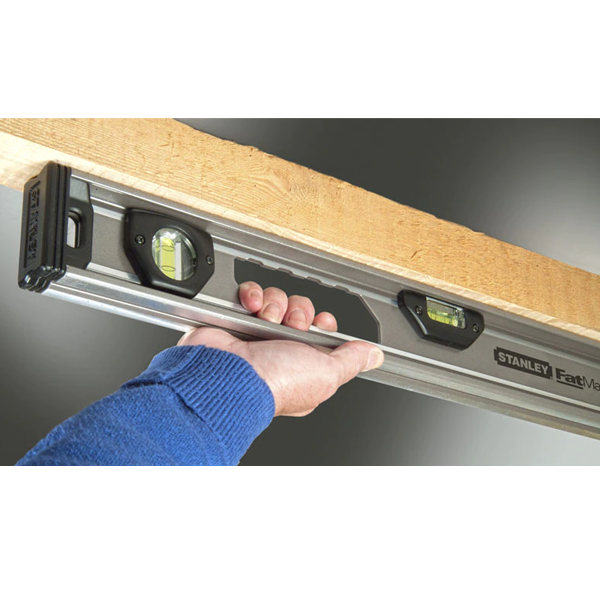 Niveau à bulle profilé Stanley I-BEAM Fatmax Pro 3 fioles 180 cm