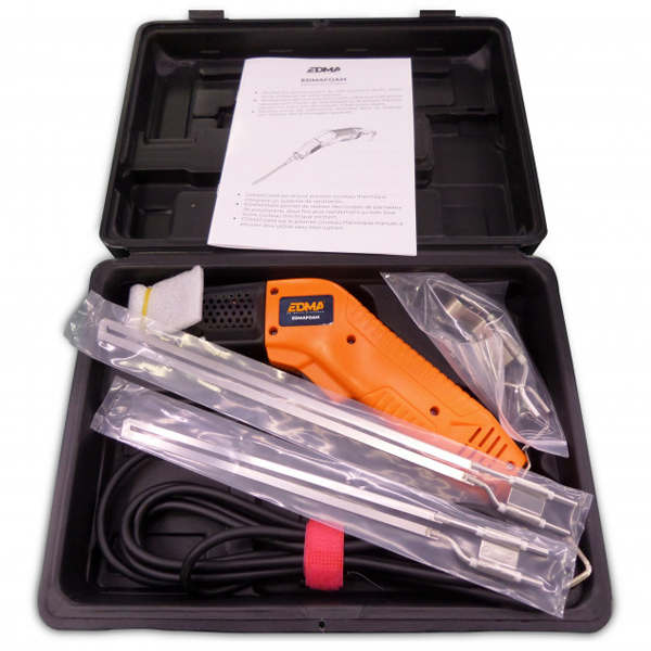 Couteau thermique Edmafoam ventilé pour isolant PSE et XPS