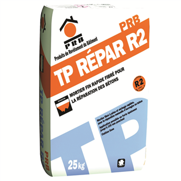 Mortier de réparation pour béton - TP Répar R2