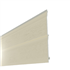 Bardage PVC extérieur imitation bois - Barcel - 300,00 MM x 18,00 MM - Long. 5,00 M - Nacré