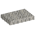 Dalle podotactile certifié NF - TACTILGRIP 6 - pierre reconstituée - 42 x 60 cm - ép. 6 cm - Granit gris Tarn