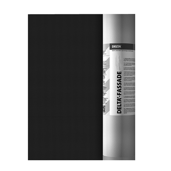 Pare-pluie Delta Fassade spécial claire-voie et bardages ajourés rouleau de 1.50 x 50 m