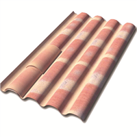 Plaque support de tuiles canal - Soutuile FR 230 - finition flammée - 120 x 96 cm - sans coin coupé