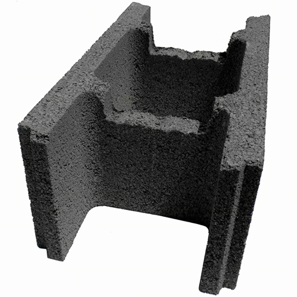 Bloc béton à bancher rectifié à emboîtement 500 x 270 x 200 mm - B40 Obra