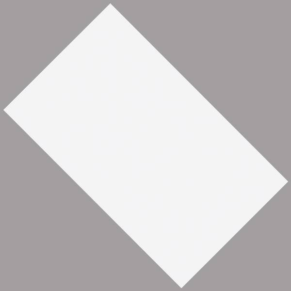 Faïence murale monochrome BLANCO MATE rectifié - 30 CMx90 CM ép. 9 MM