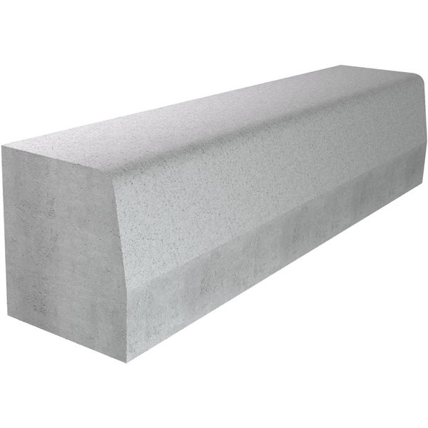 BORDURE T4 REDUITE CE 6.0 - BETON GRIS