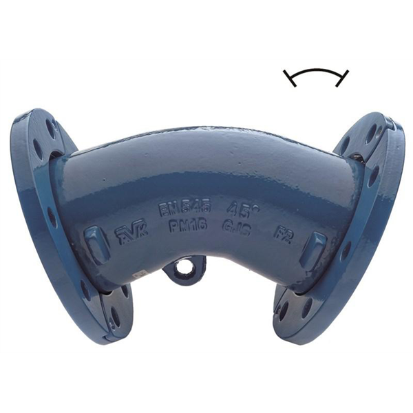 COUDE 2B 1/8 DN 40 PN10/16