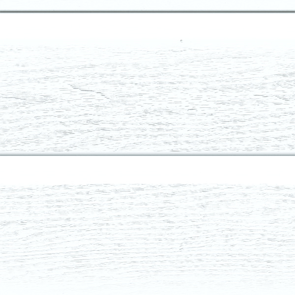 Bardage PVC extérieur imitation bois - Barcel - 300,00 MM x 18,00 MM - Long. 5,00 M - Blanc