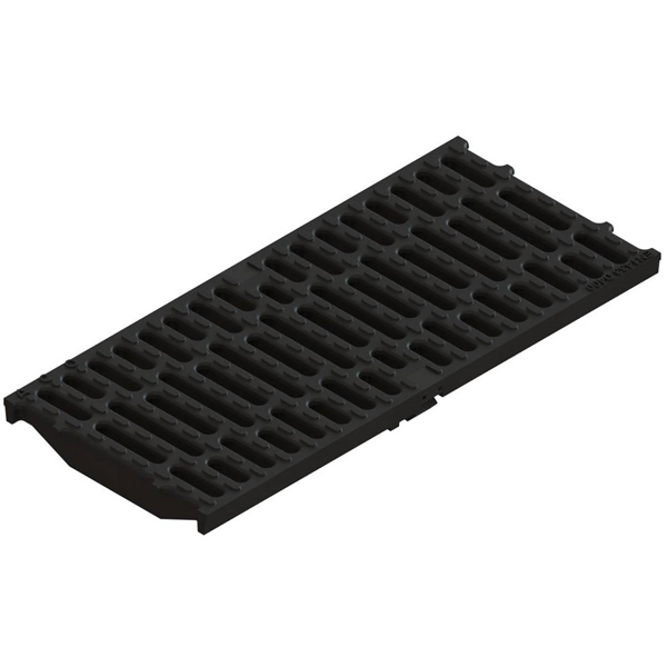 GRILLE PASSERELLE FONTE FENTE 12MM - L500MM - CANIVEAUX X200-M200 - D400