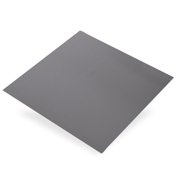 Plaque en acier brut lisse - 500 x 250 mm - épaisseur 0.6 mm CQFD 2015-3460