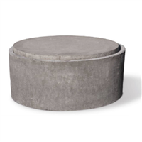 Rehausse béton Ø 52 H30 pour Fosse Gamma