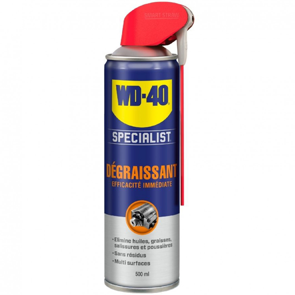 Dégraissant WD-40 Specialist - efficacité immédiate - multi-surfaces - aérosol de 500 mL
