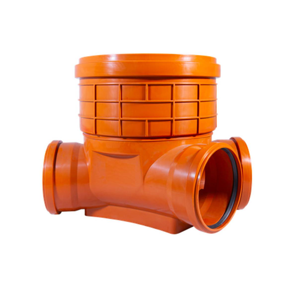 BOITE DE BRANCHEMENT PP ASSAINISSEMENT 3 ENTREES/1 SORTIE RML 400X160 NOIR