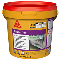 Adhésif multi-usages collage et réparation des bétons - Sikadur -31+ - Kit pré-dosé de 6,00 KG
