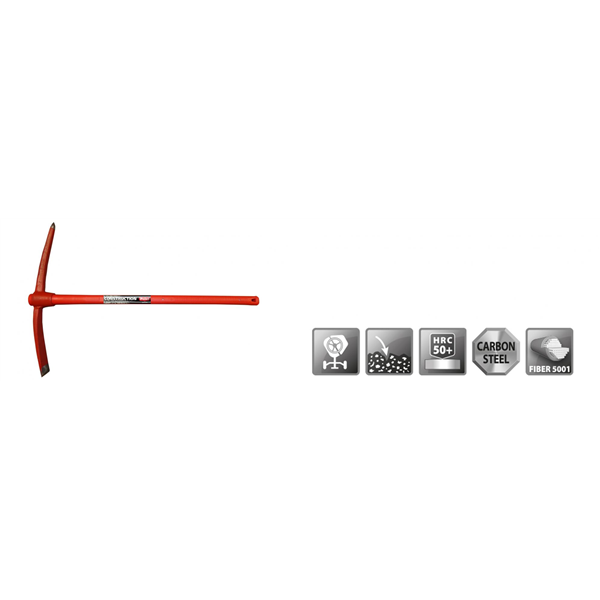 Pioche Polet 520 mm et 2,5 kg - Manche Fiber 5001 de 90 cm