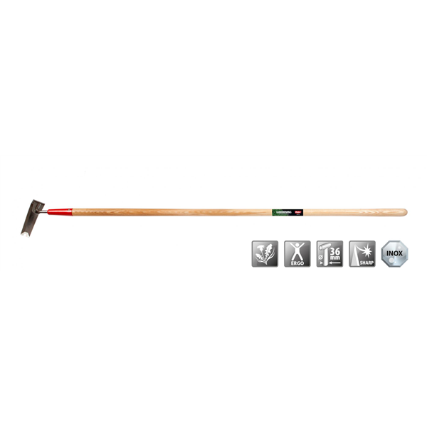 U-binette Polet de 150 mm avec manche de 150 cm pour désherbage manuel