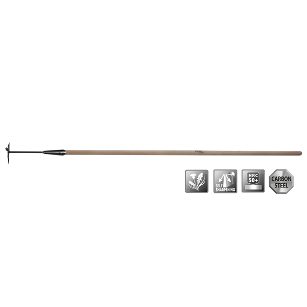 Binette Polet Traditional trapézoïdale à pointe de 140 mm avec manche de 150 cm