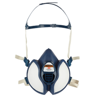 Demi masque anti-poussières et anti-gaz FFP2 - 3M 4251 Pro - protection A1 - P2