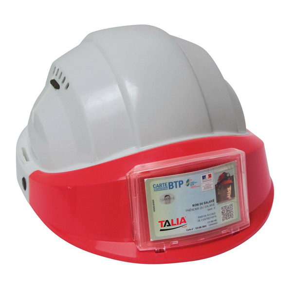 PORTE BADGE CLIPSABLE POUR CASQUE "ORIZON"