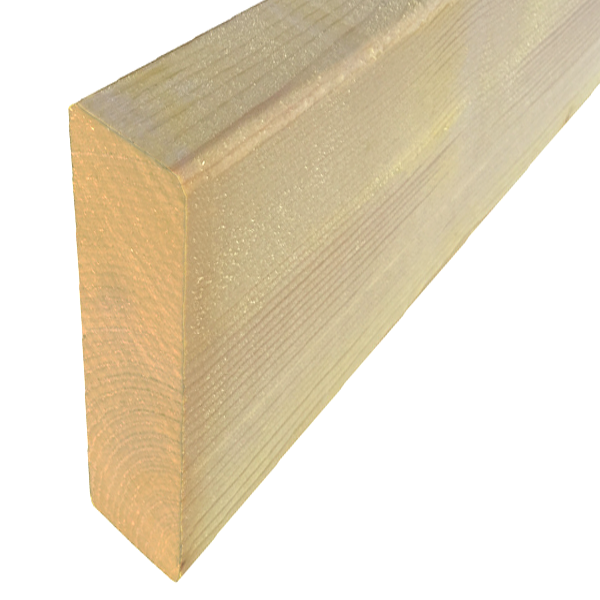 Bois d'ossature abouté en sapin-épicea massif - traité classe 2 - 220 MM x 45 MM - longueur 13,50 M