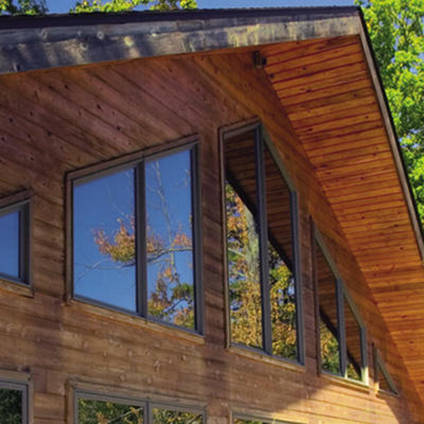 Planche de rive avec congé et rainure - sapin du nord non traité - 195,0 MM x 21 MM - longueur 4.8 M