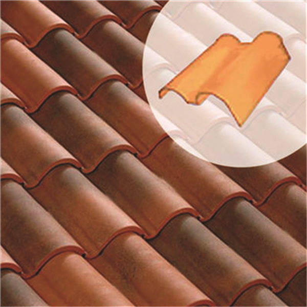 Tuile de rive à rabat côté droit - Romane Réno 7RR - Cathédrale