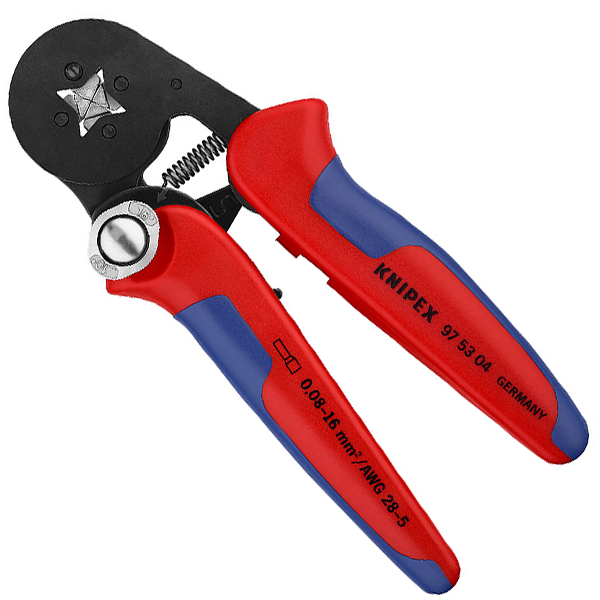 PINCE A SERTIR AUTO-AJUSTABLE KNIPEX 97 53 18 SB - CGR Robinetterie