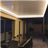 Éclairage LED encastré pour pergola bioclimatique Aluclos 3,00 m x 3,00 m