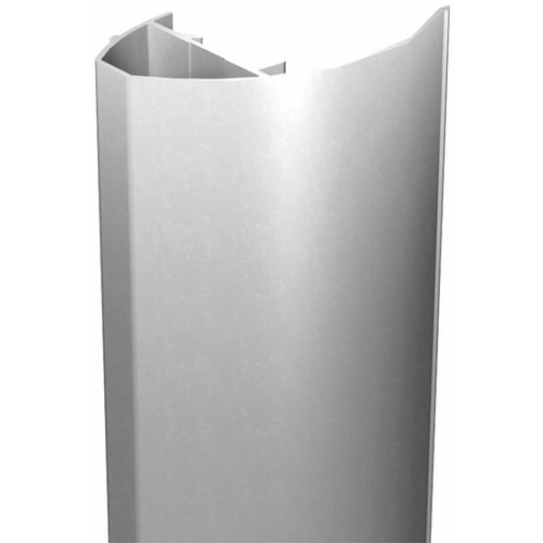 Set de 2 poignée 12-19 mm en aluminium anodisé de 2,8 m forme G avec équerre