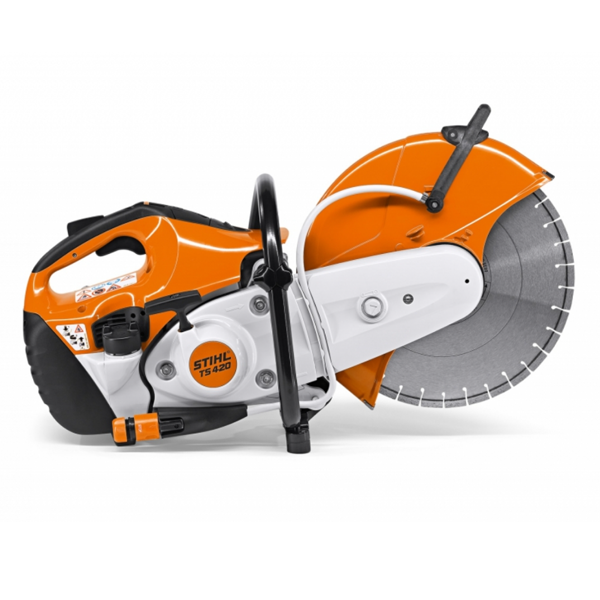 Découpeuse à disque thermique TS 420 STIHL - Disque Ø 350 mm - Puissance 3.2 kw