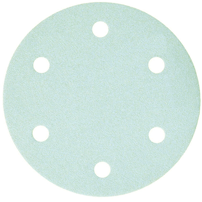 Disque abrasif anti-encrassant à 6 trous SEA en corindon supérieur - diamètre 150 mm - grain 40 - lot de 4