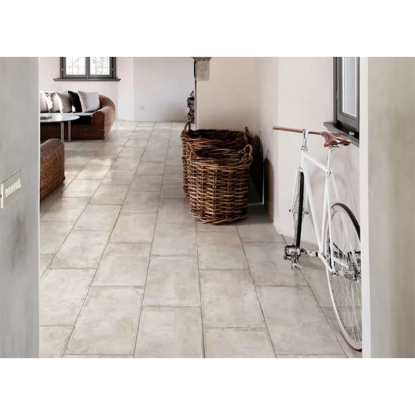 Carrelage sol intérieur effet "terre cuite" Cottoantico - Bianco - 60 CM x 30 CM - ép.9 MM