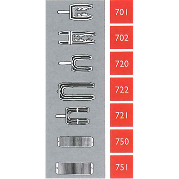 SYSTEMCAL 721 50X60 paquet de 600 cales