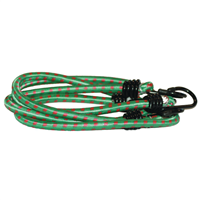 Sandow élastique avec crochets - Diamètre Ø 8 mm - Longueur 60 cm - couleur aléatoire - Vendu par 2