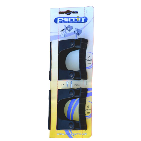 Porte outils 20 à 30 mm Perrin lot de 2 crochets