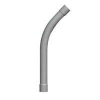 COURBE PVC SOTRAGAINE NF ALST DIAMETRE 45X1,8 FF 45° RAYON 525