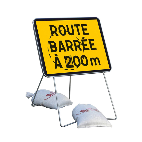 KC1 T1 ROUTE BARREE A .00M (AVEC DISQUE A CHIFFRES)