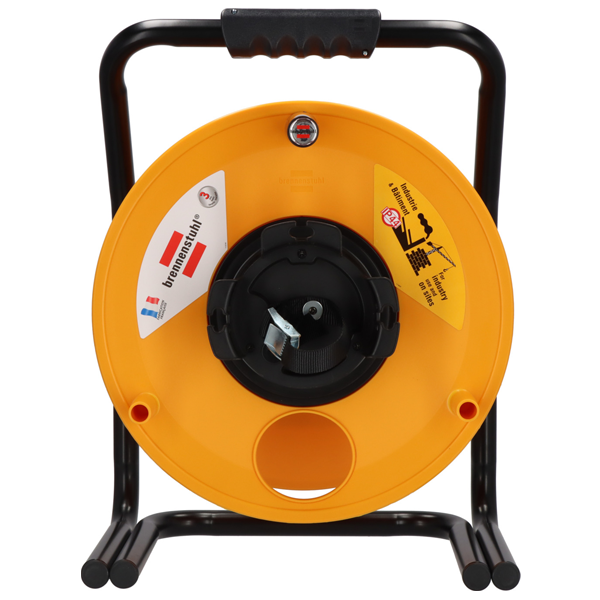 Enrouleur de câble vide Brennenstuhl Maxi Garant - IP44 - capacité 50 mètres