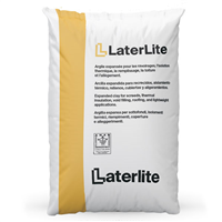 Bille d'argile expansée Laterlite - granulat léger isolant de granulométrie de 3 à 8 mm - sac de 50 LTR